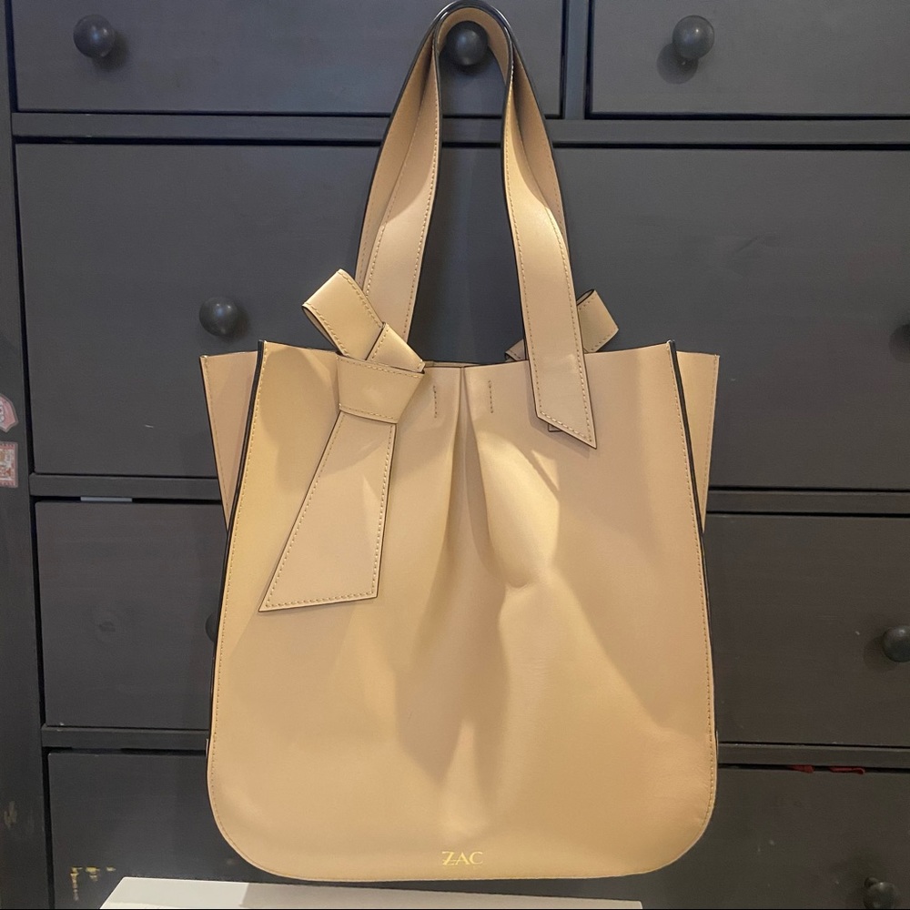 ZAC POSEN large leather tote